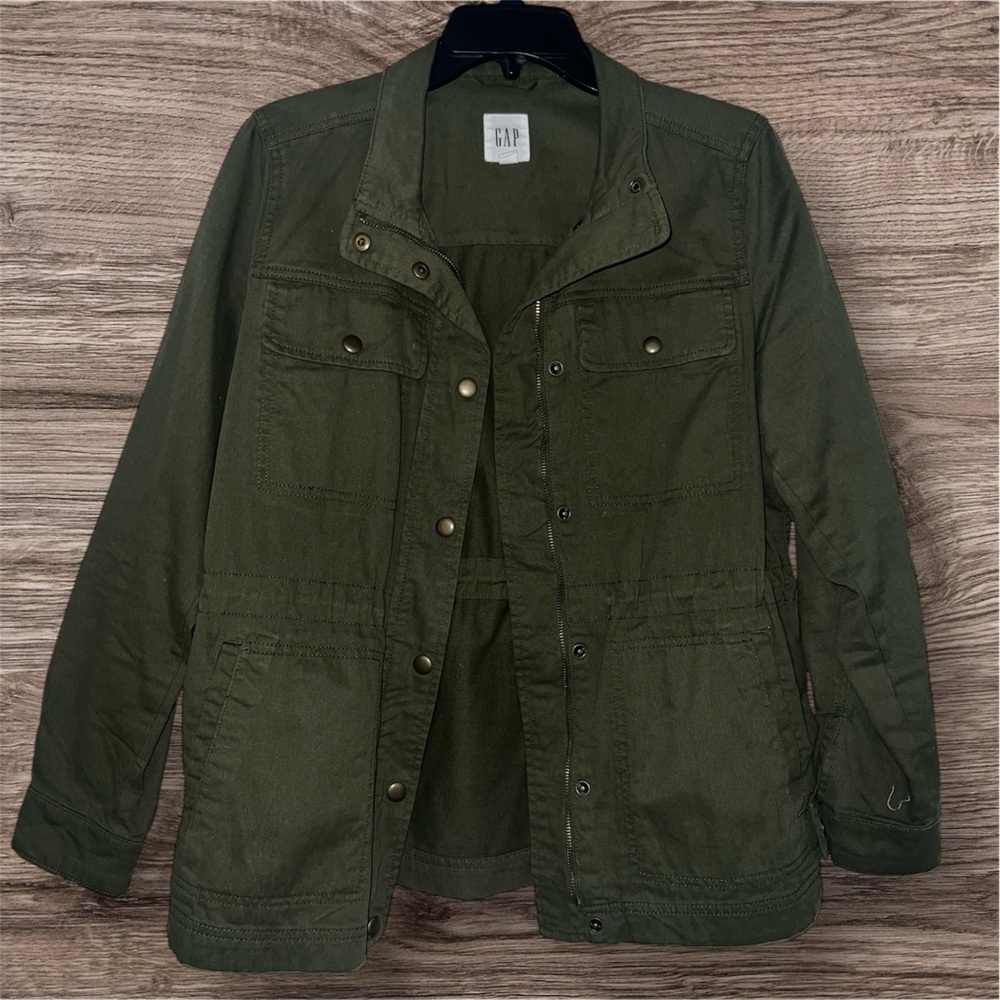 Gap Green Utility Jacket Size M